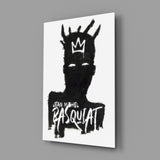 Style of Jean-Michel Basquiat Glass Wall Art || Designers Collection