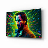 Keanu Reeves Glass Wall Art || Designer's Collection