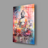 Buddha Glass Wall Art || Designer's Collection