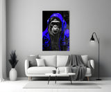 The Ape Glass Wall Art || Designer's Collection