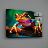 Froglet Glass Wall Art || Designer Collection