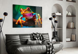 Froglet Glass Wall Art || Designer Collection