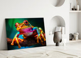 Froglet Glass Wall Art || Designer Collection