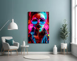 Stylish Woman Glass Wall Art || Designer Collection