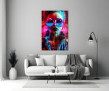 Stylish Woman Glass Wall Art || Designer Collection