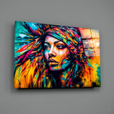 Beauty Glass Wall Art || Designer Collection