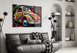 Flowering VW Glass Wall Art || Designer Collection