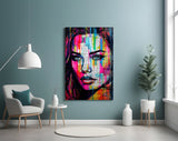 Beauty Glass Wall Art || Designer Collection