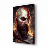 Kratos Glass Wall Art || Designer Collection