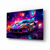 Ferrari Glass Wall Art || Designer Collection