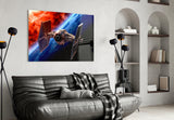 Tıe Fighter Glass Wall Art || Designer Collection