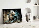 Dragon Glass Wall Art || Designer Collection