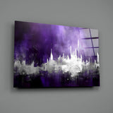 City Silhouette Glass Wall Art || Designer Collection