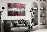 City Silhouette Glass Wall Art || Designer Collection