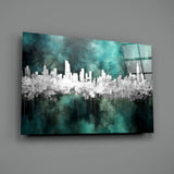 City Silhouette Glass Wall Art || Designer Collection