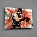 Boxing Glass Wall Art || Designer Collection