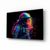 Astronaut Glass Wall Art || Designer Collection