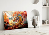 Dragon Glass Wall Art || Designer Collection