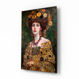 Klimt Style Glass Wall Art || Designer Collection