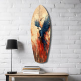 American Eagle Glass Wall Art|| Insigne Art Design