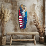 American Eagle Glass Wall Art|| Insigne Art Design