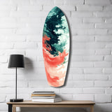 Relentless Waves Glass Wall Art|| Insigne Art Design