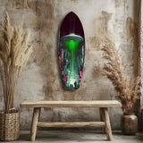 Alien Invade Glass Wall Art|| Insigne Art Design