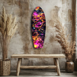 Kinetic Cosmos Glass Wall Art|| Insigne Art Design