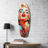 Marilyn Monroe Vintage Dreams Glass Wall Art|| Insigne Art Design