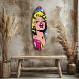 Marilyn Monroe Popart Glass Wall Art|| Insigne Art Design