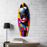 Shadowed Vigilante Glass Wall Art|| Insigne Art Design