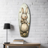 Cute Rabbit Glass Wall Art|| Insigne Art Design