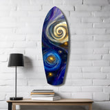 Kinetic Cosmos Glass Wall Art|| Insigne Art Design