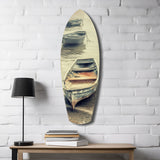 Drift of Solitude Glass Wall Art|| Insigne Art Design