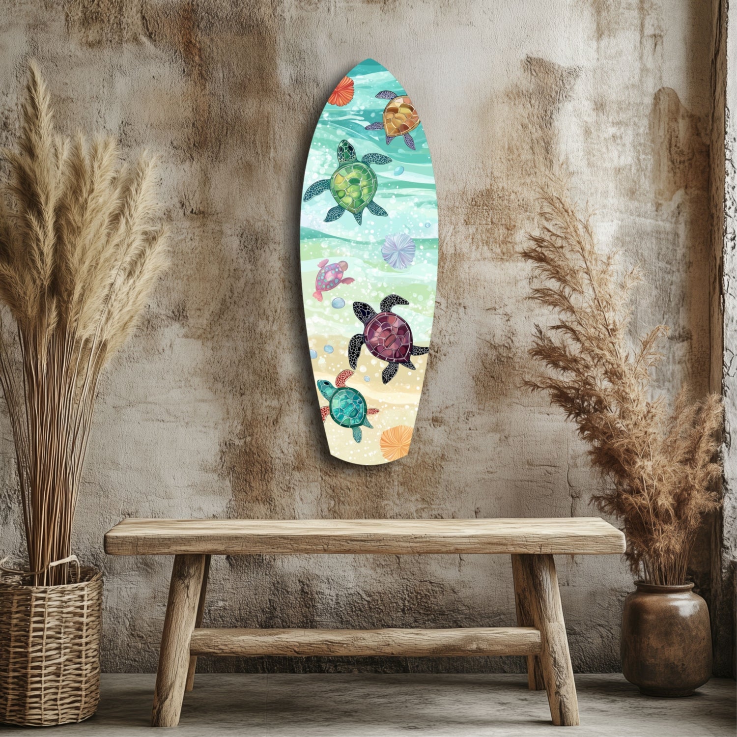 Caretta Caretta Glass Wall Art – Insigneart USA