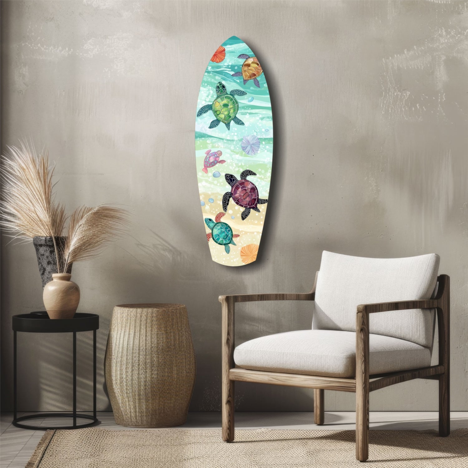 Caretta Caretta Glass Wall Art – Insigneart USA