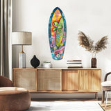 Surfer Caretta Glass Wall Art