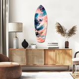 Wavy Ocean Glass Wall Art