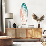 Seashore Glass Wall Art