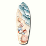 Shoreline Treasures  Glass Wall Art