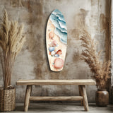 Shoreline Treasures  Glass Wall Art