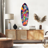 Tropical Symphony Glass Wall Art