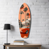 California Dreams Glass Wall Art