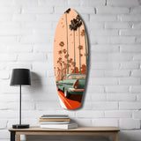 California Dreams V2 Glass Wall Art