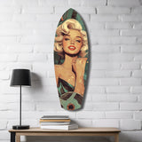 Marilyn Monroe V1 Glass Wall Art