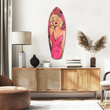 Marilyn Monroe V2 Glass Wall Art