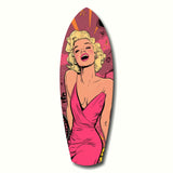 Marilyn Monroe V2 Glass Wall Art