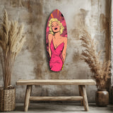 Marilyn Monroe V2 Glass Wall Art