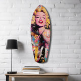 Marilyn Monroe V3 Glass Wall Art