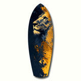 Lion Pride V1 Glass Wall Art